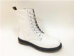 women short boots 8 eyes white classic women shoes